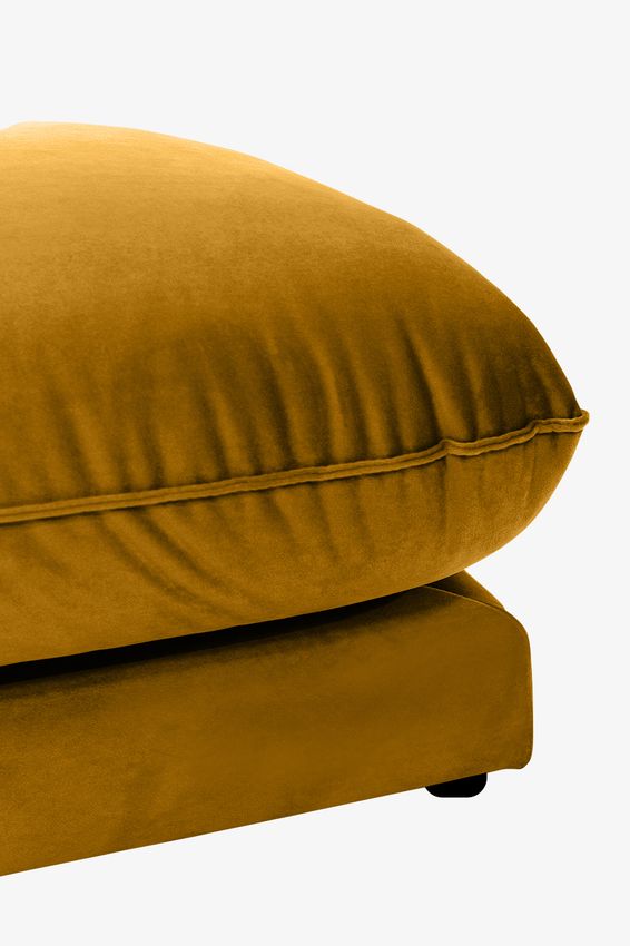 Countess 3-zits bank chaise longue links Royal Gold