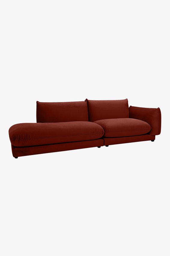 Countess 3-zits bank otto longue links Royal Copper