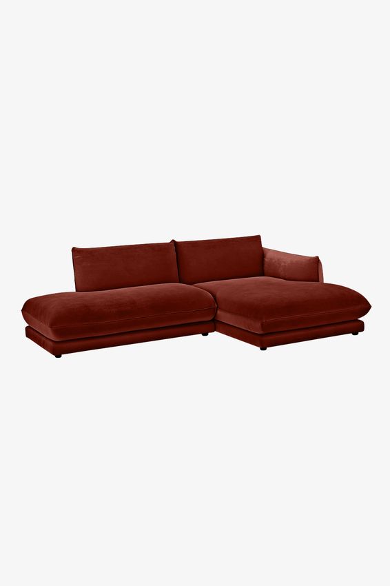 Countess 3-zits bank chaise longue rechts otto longue links Royal Copper