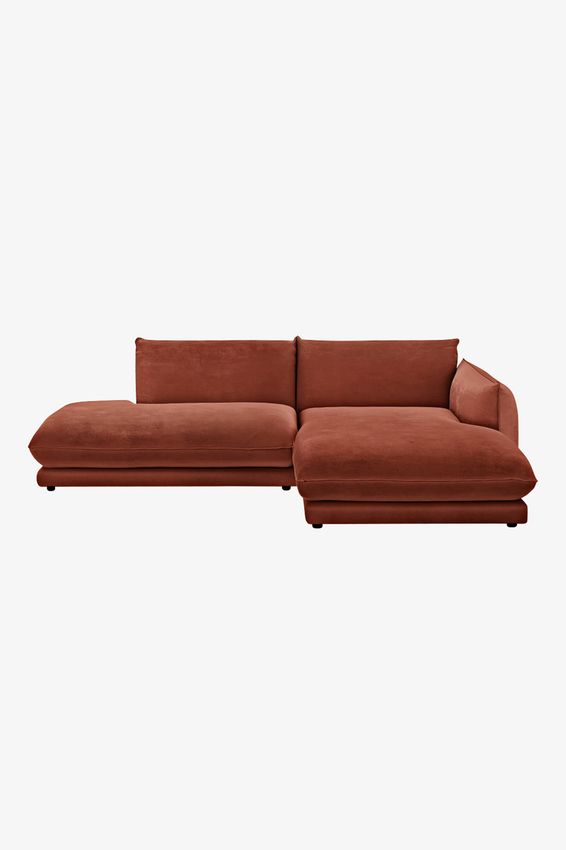 Countess 3-zits bank chaise longue rechts otto longue links Royal Magnolia