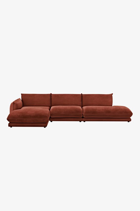 Countess 4-zits bank chaise longue links otto longue rechts Royal Magnolia