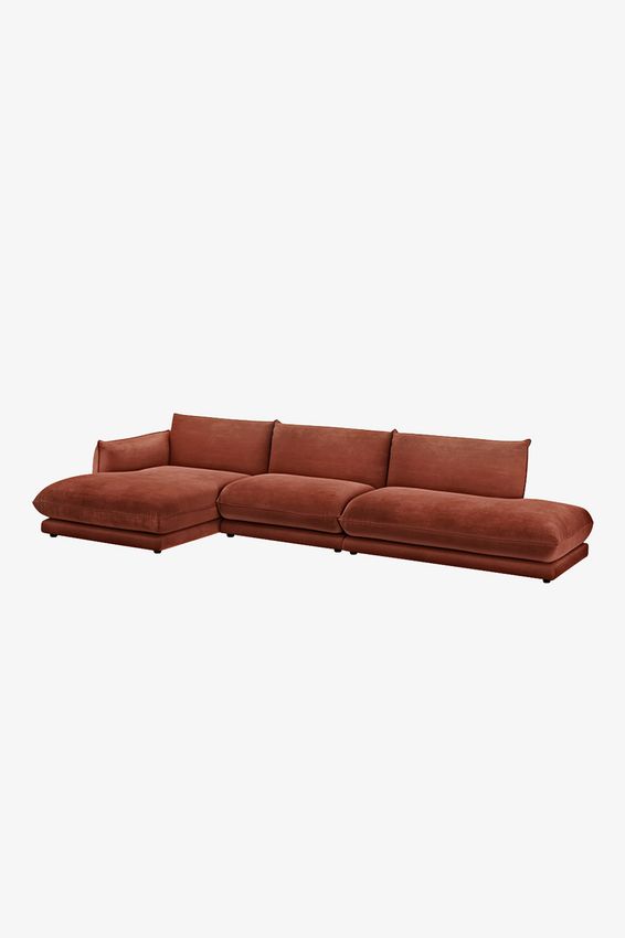 Countess 4-zits bank chaise longue links otto longue rechts Royal Magnolia