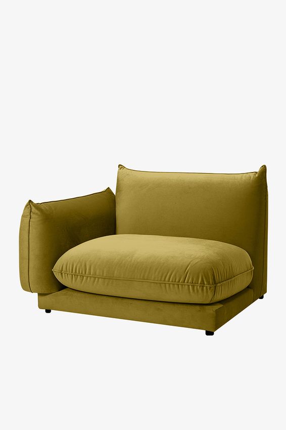 Countess Fauteuil angle gauche Royal Pistachio