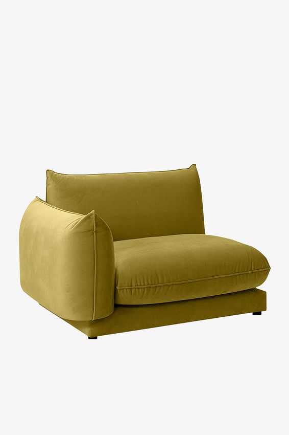 Countess Fauteuil angle gauche Royal Pistachio