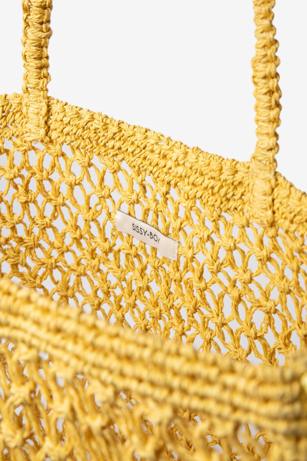Häkel-Shopper - gelb