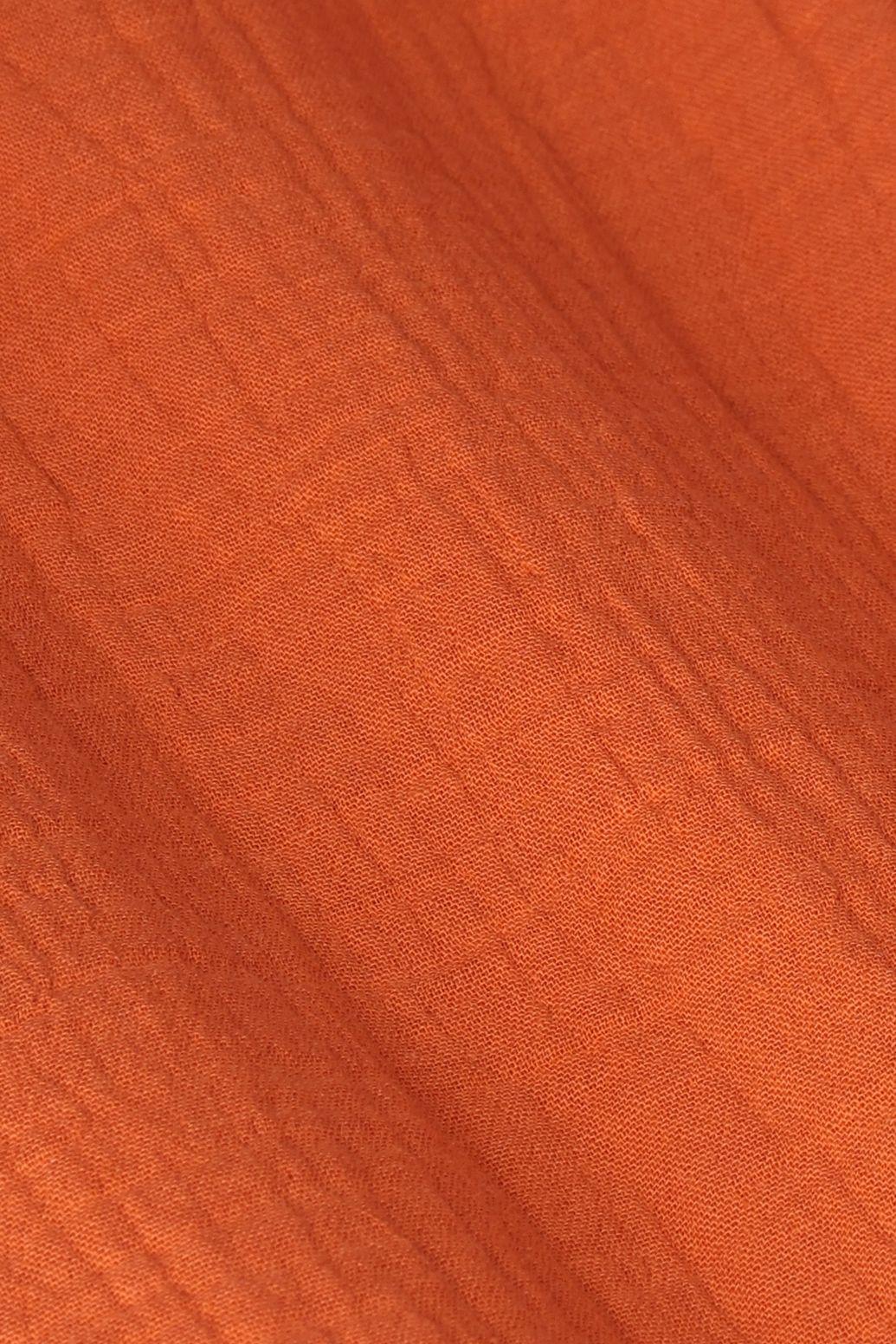 Musselin-Bluse - orange