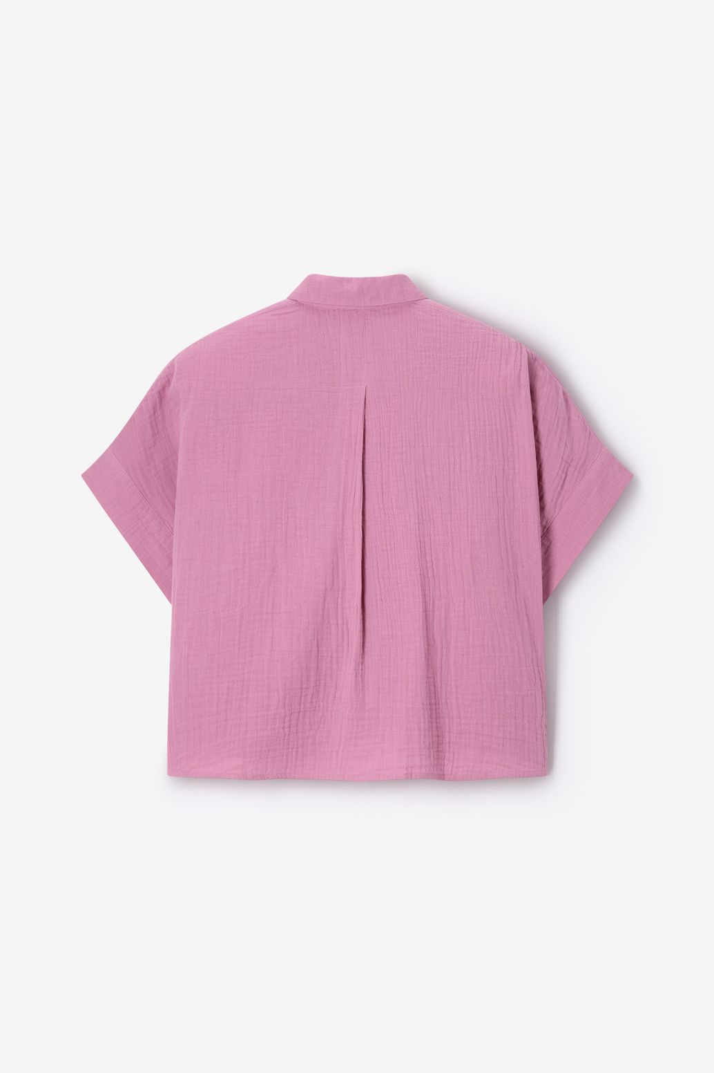 Musslin-Bluse - lila
