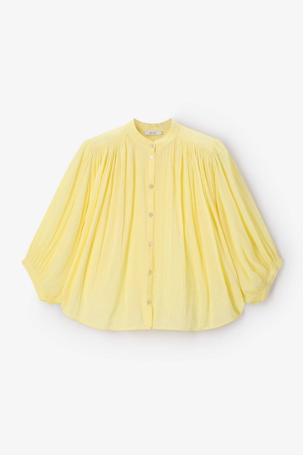 Blouse ample - jaune clair
