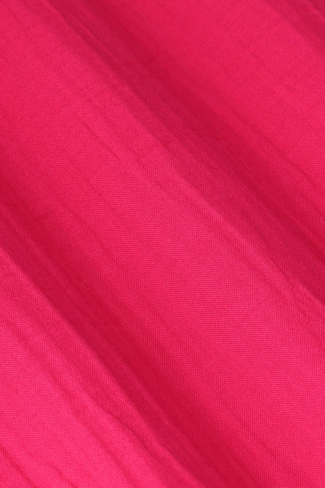 Maxi-Kleid aus Musselin - dunkelrosa