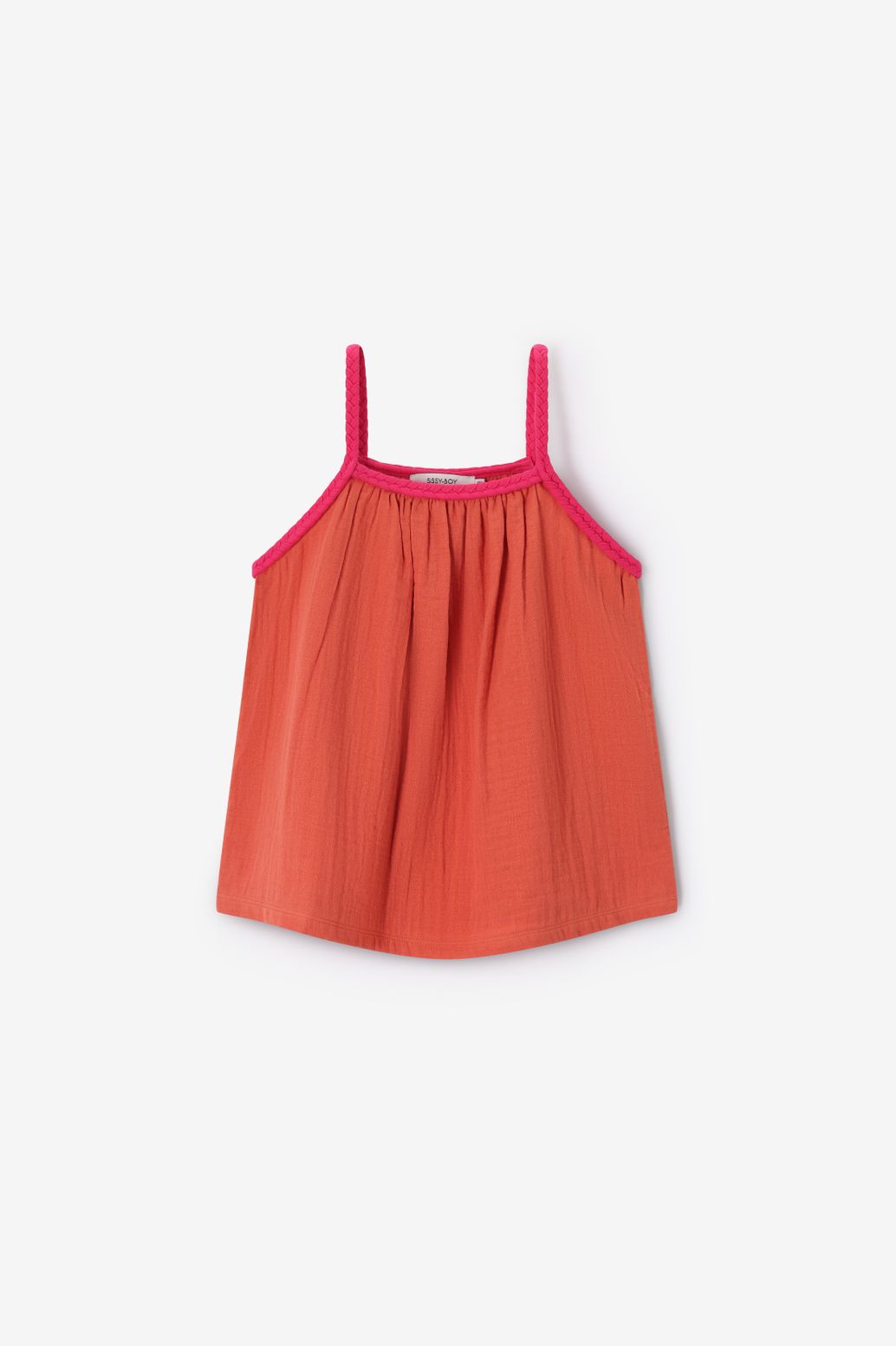 Top - orange foncé