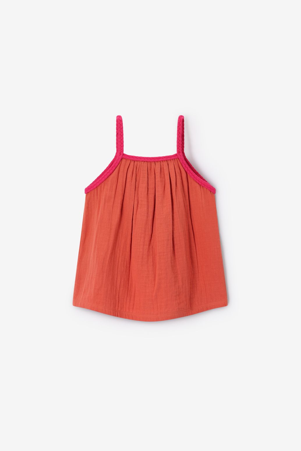Top - orange foncé