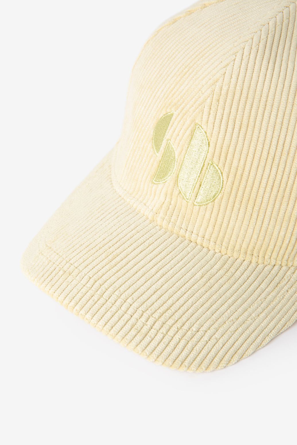 Cordkappe - hellgelb