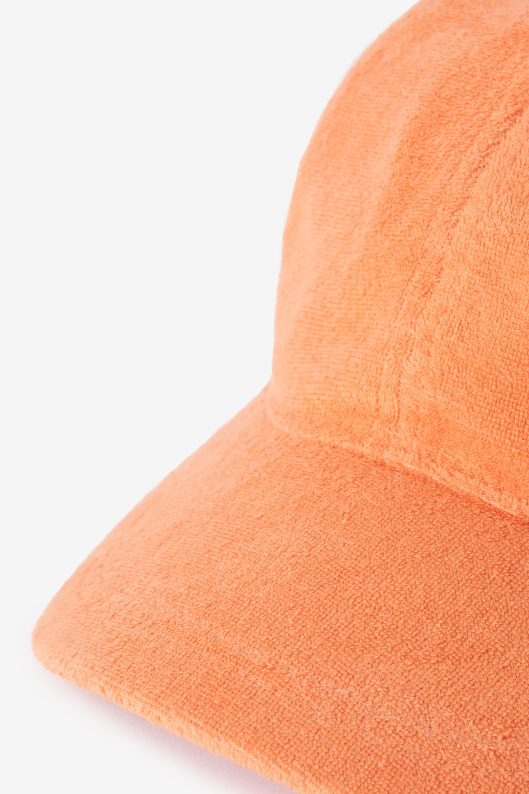 Casquette en tissu éponge - orange