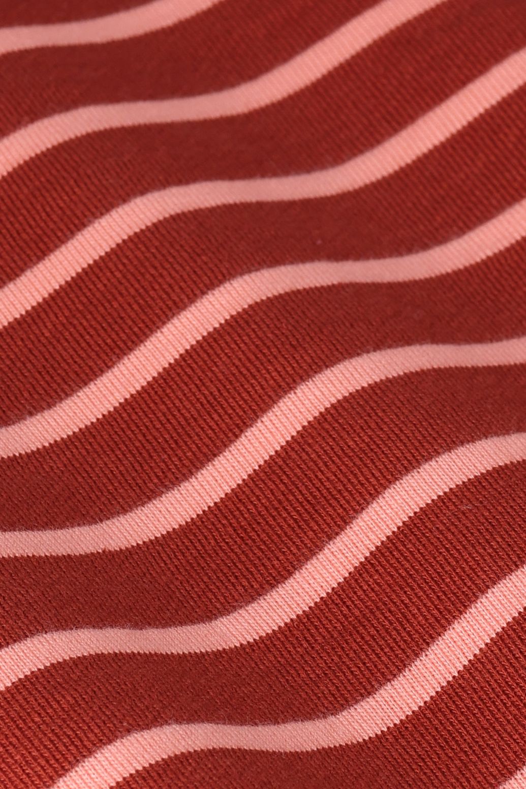 Sweat rayé - rouge foncé