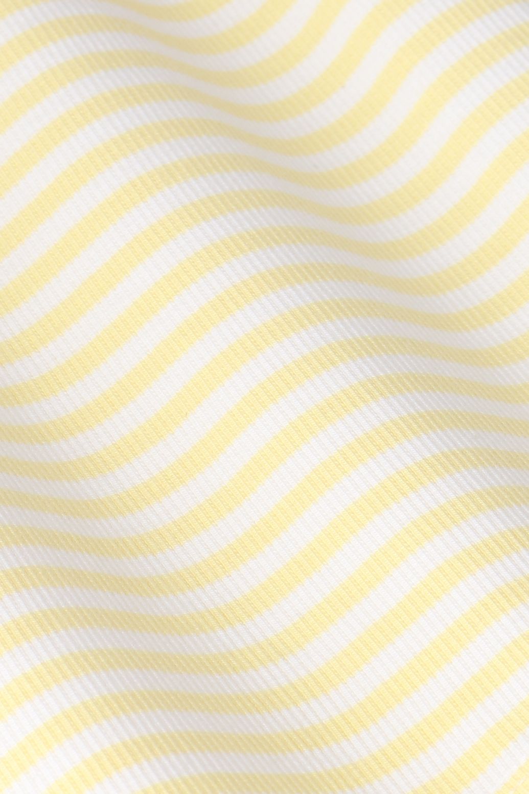 Débardeur col licou rayé - jaune