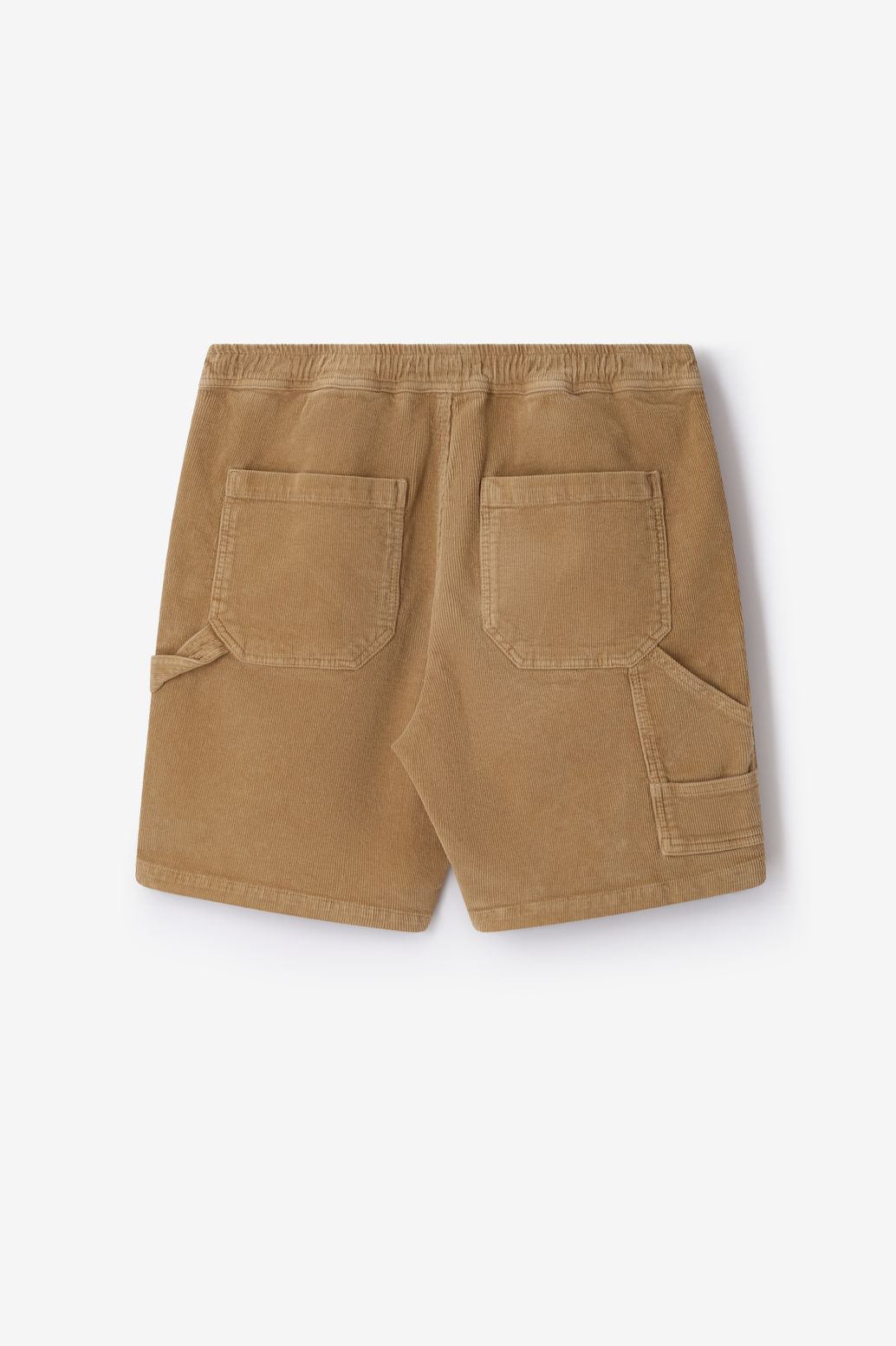 Worker Shorts aus Cord - braun