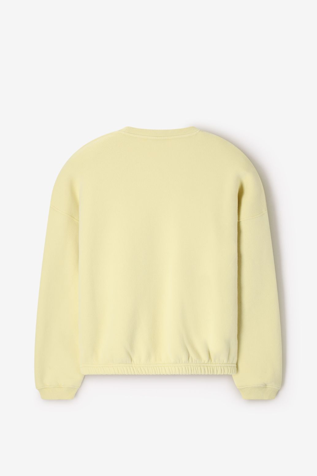 Lichtgele sweater