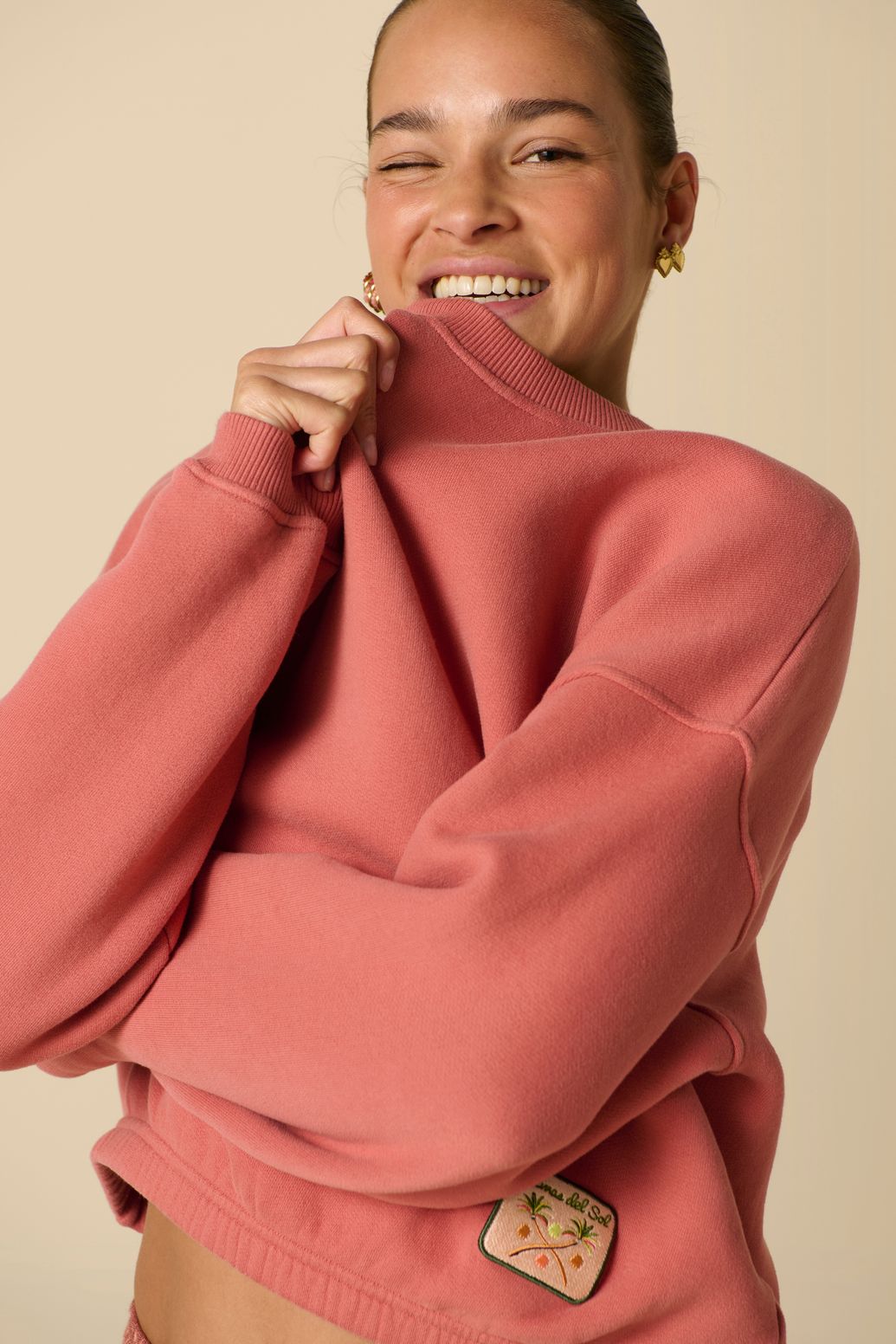 Sweat - rose foncé