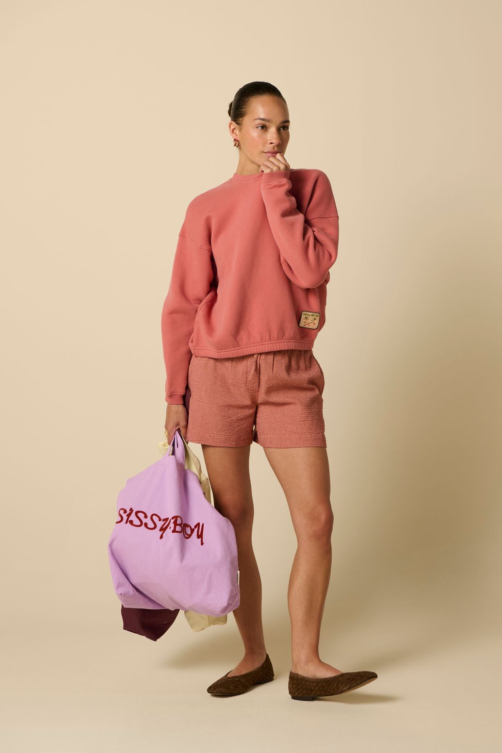 Sweat - rose foncé