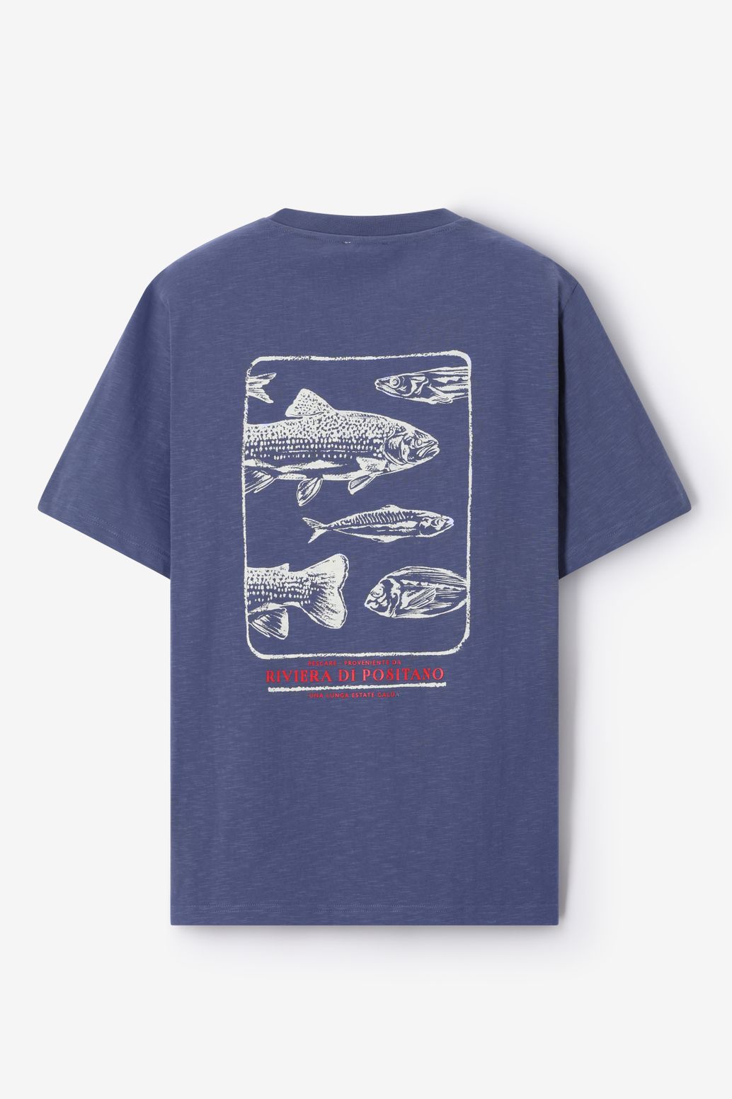 T-shirt avec illustration - bleu foncé