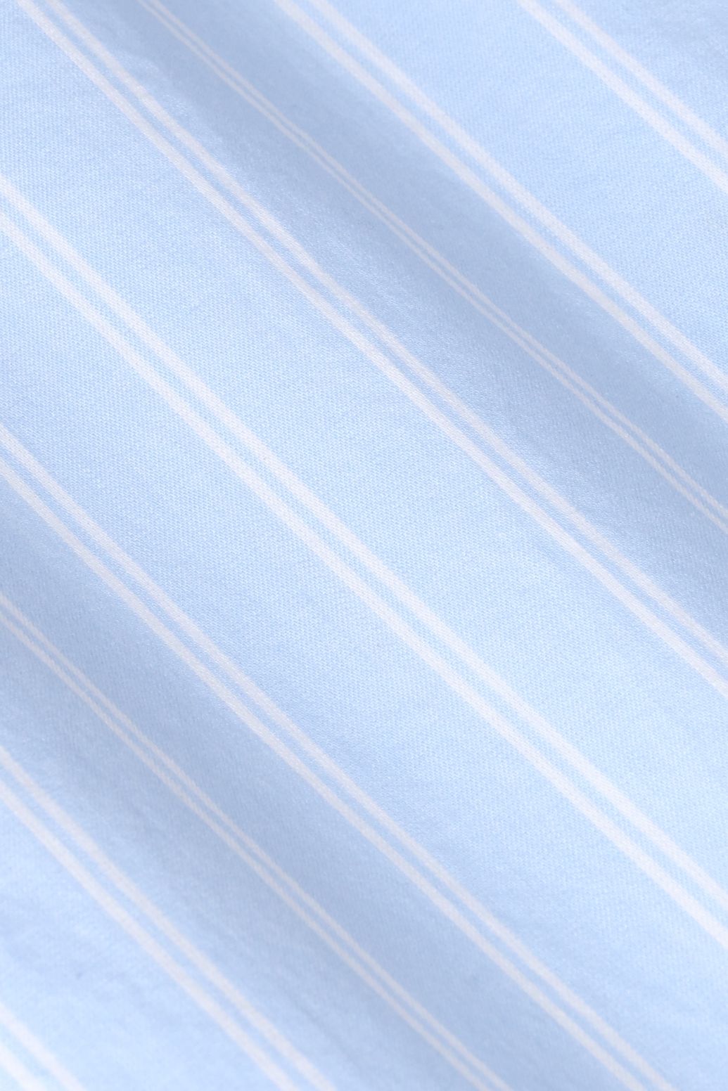 Pantalon jambes larges à rayures - bleu clair