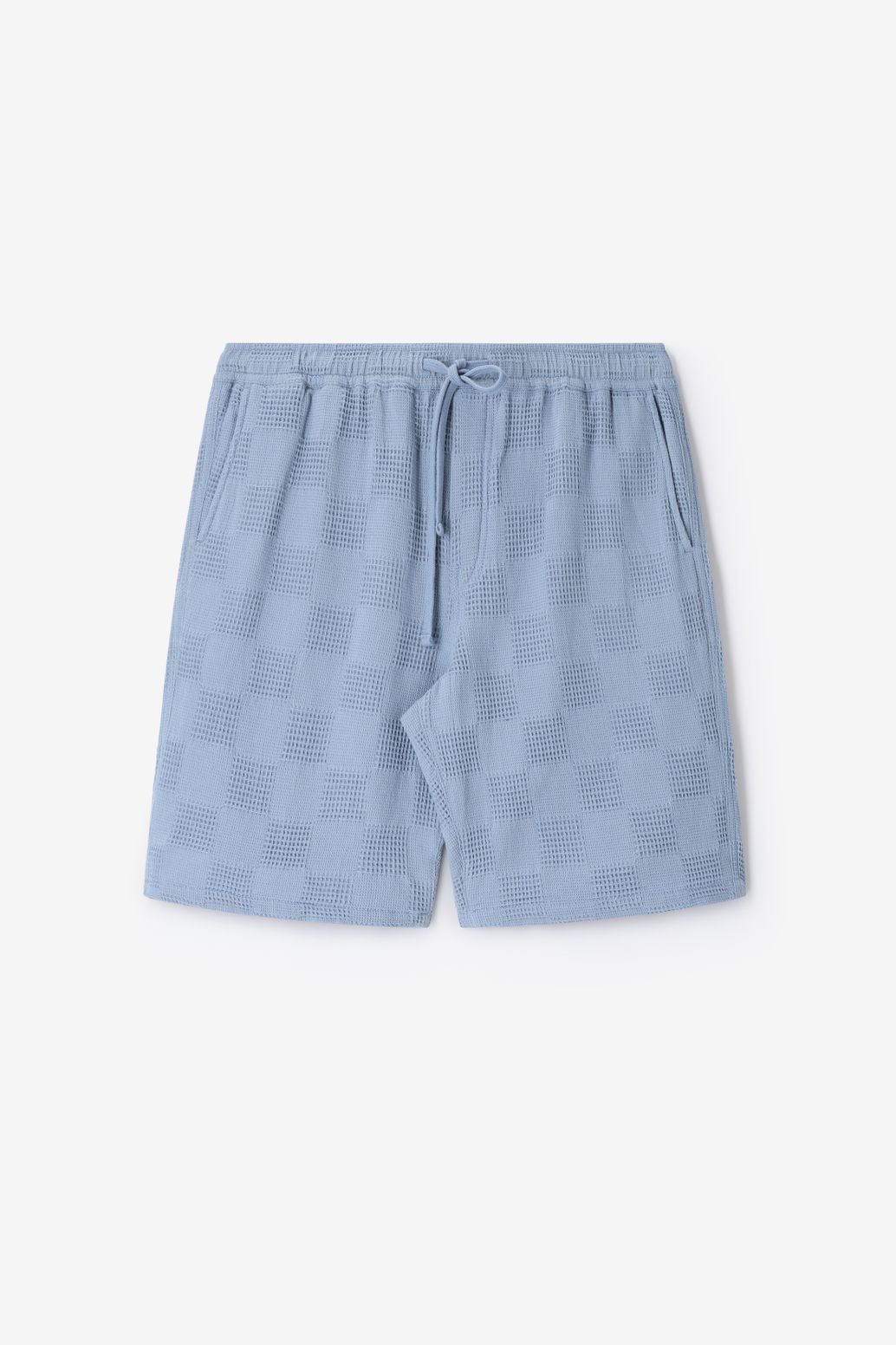 Lichtblauwe short