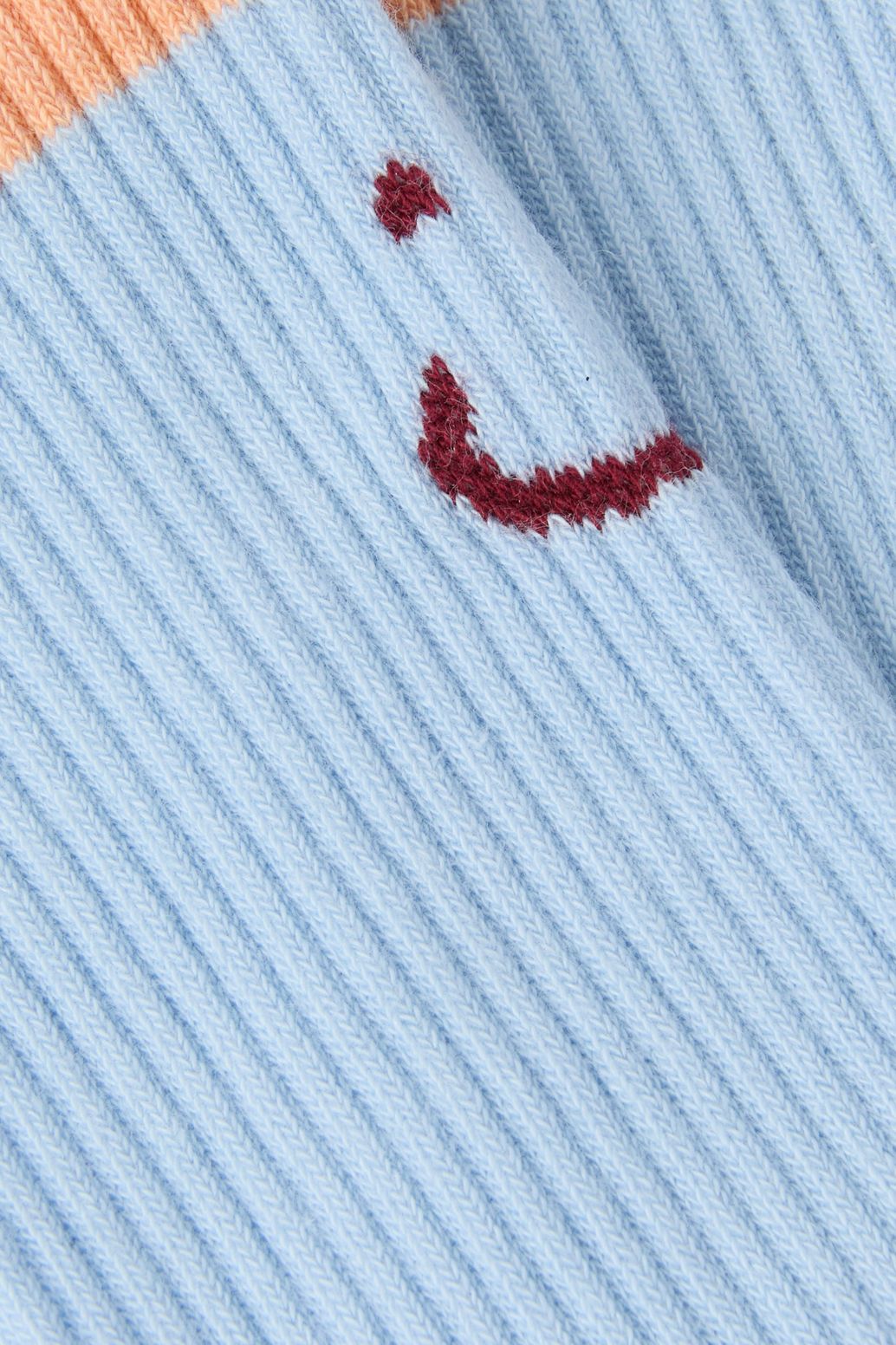 Chaussettes avec smiley - bleu