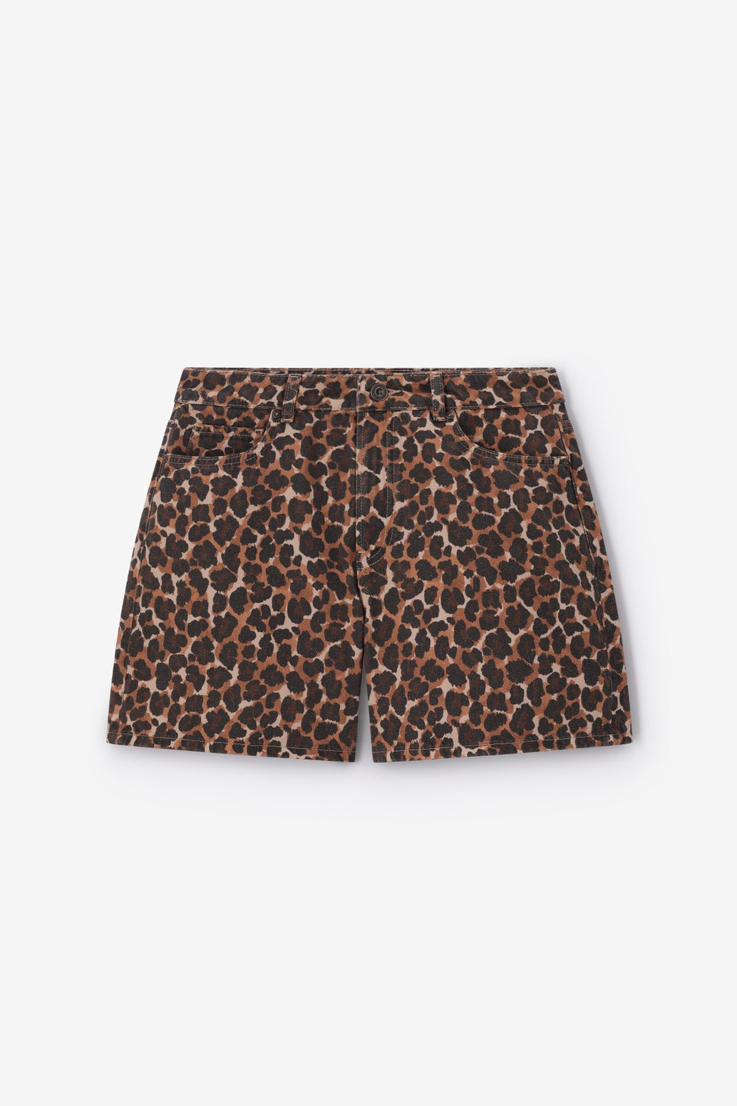 Bruine leopard short