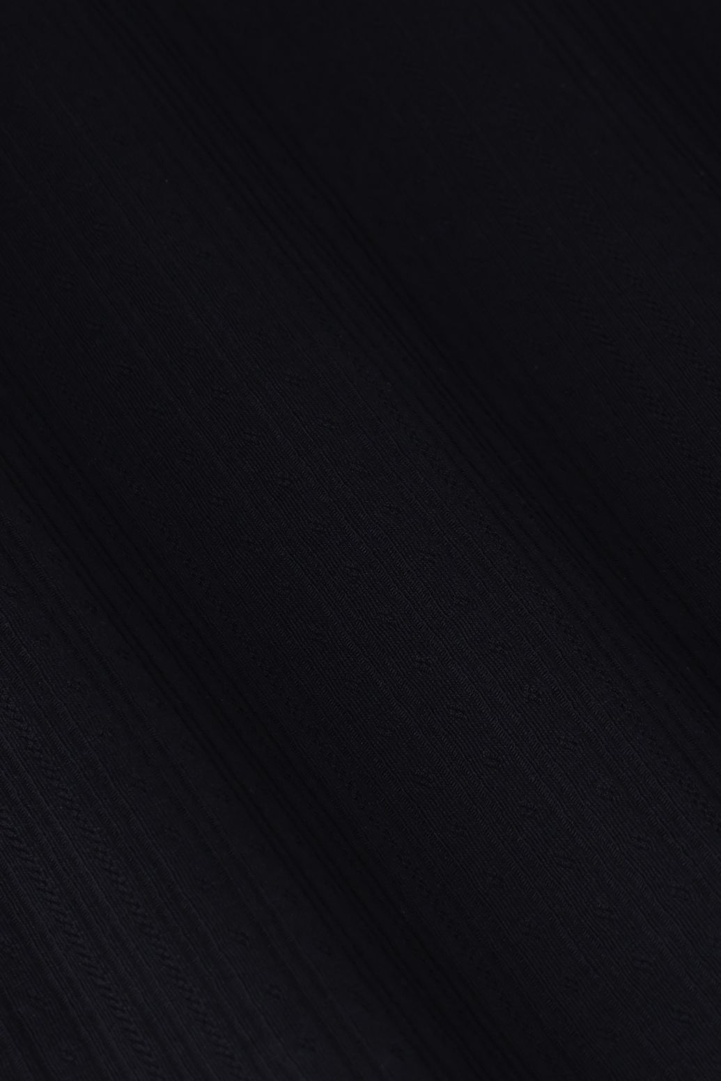 Ajour-Top - schwarz