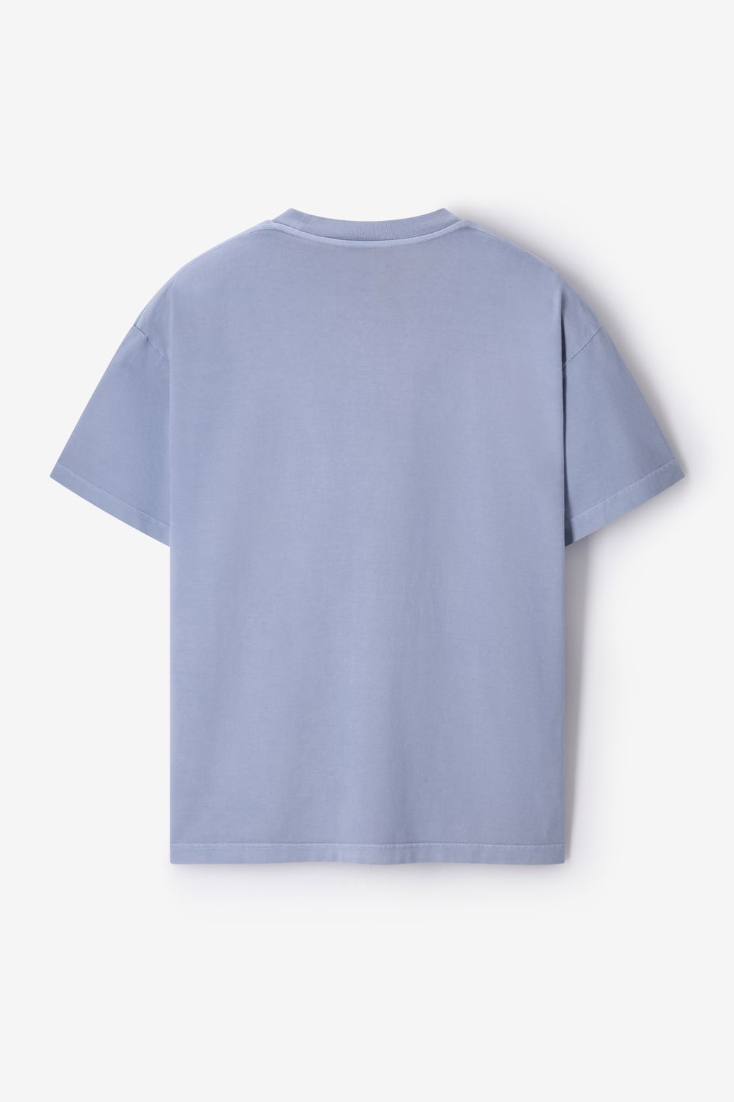 T-Shirt mit Artwork-Print - blau