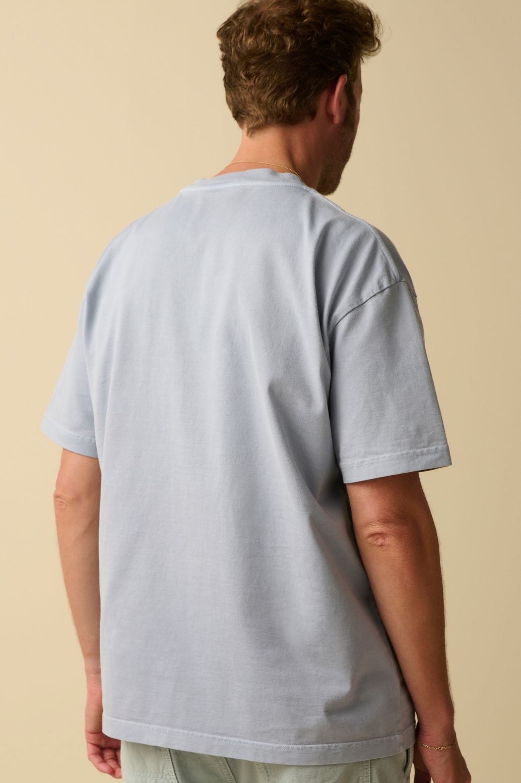 Blauw T-shirt met artwork