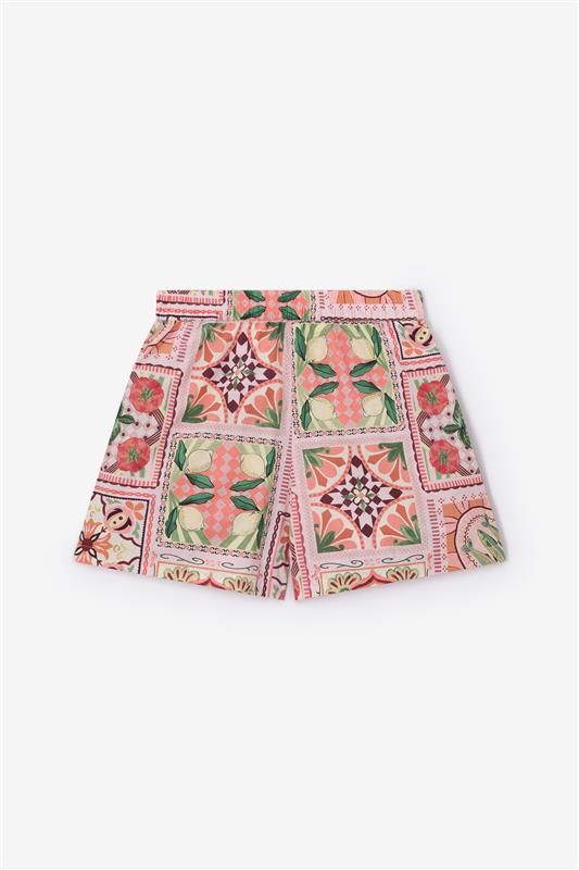 Gemusterte Shorts - mehrfarbig