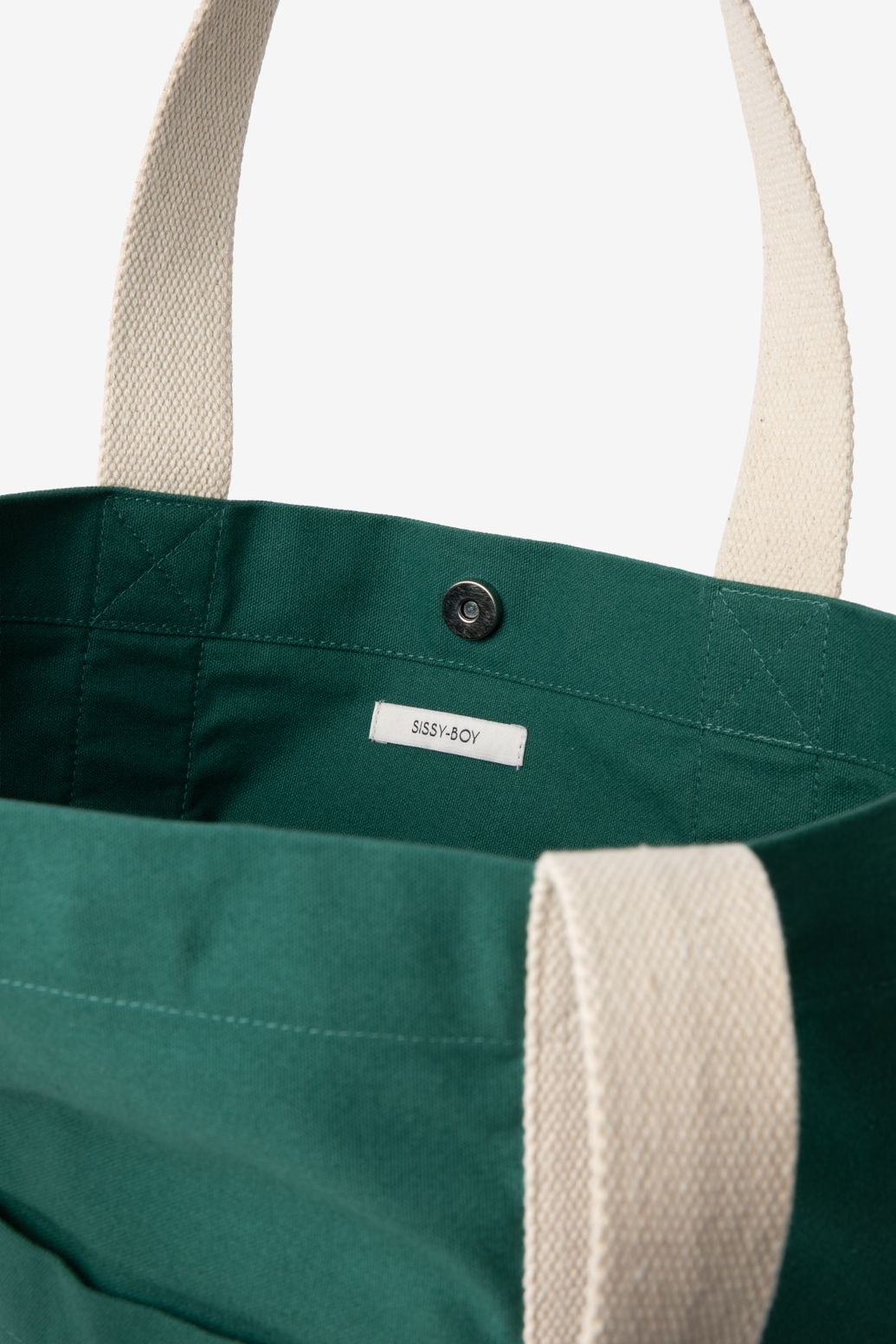 Canvas-Shopper - grün