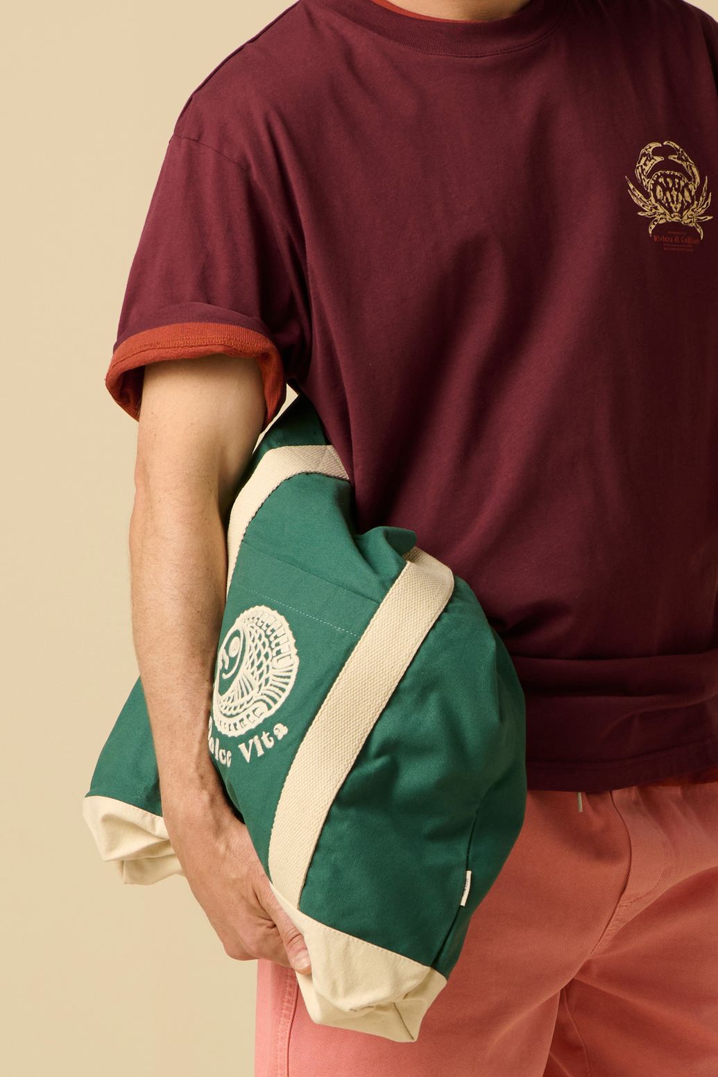 Canvas-Shopper - grün