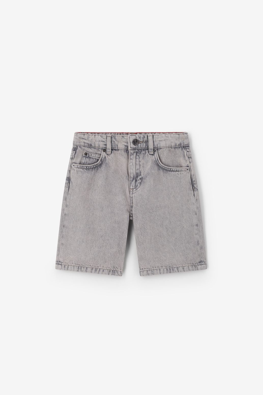 Jeansshorts - grau