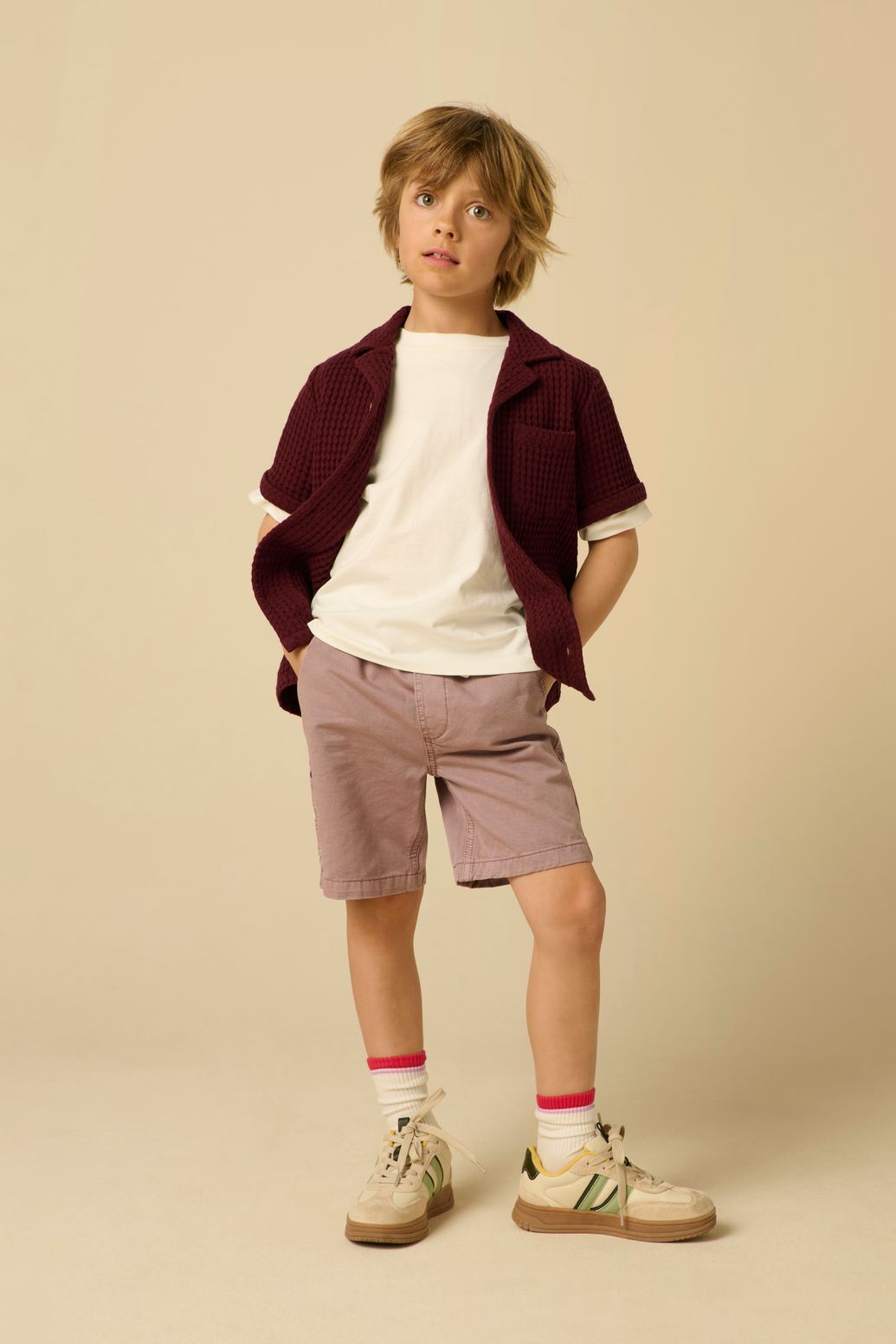 Short cargo - violet
