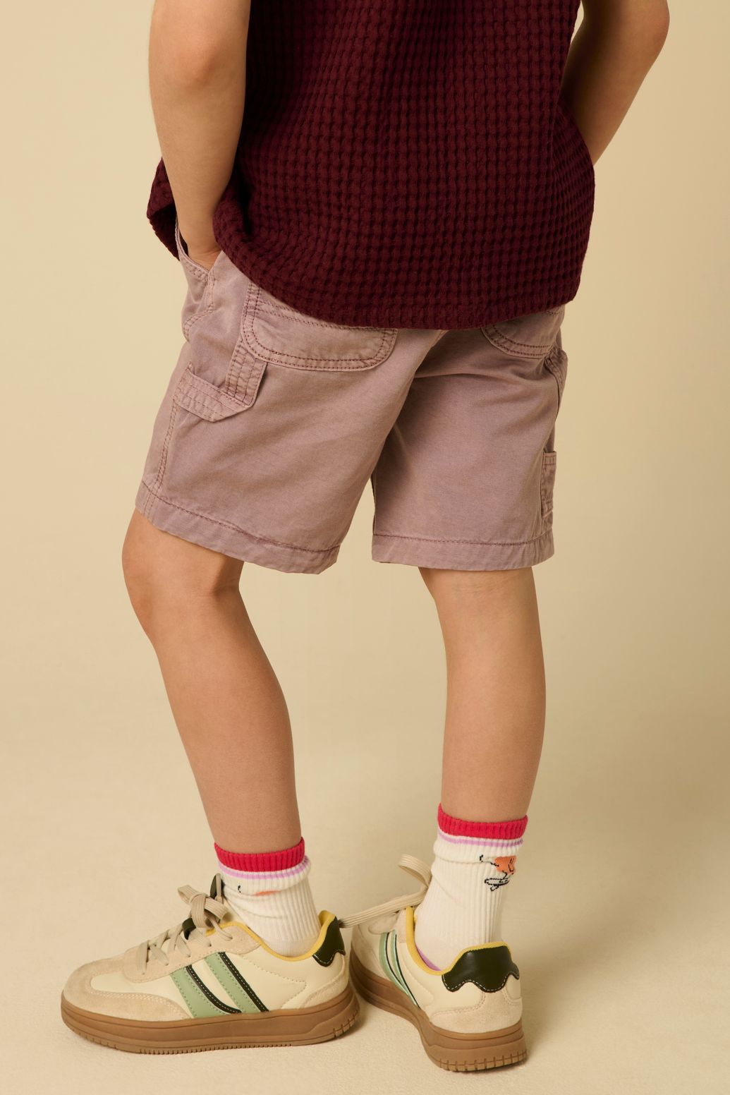 Short cargo - violet