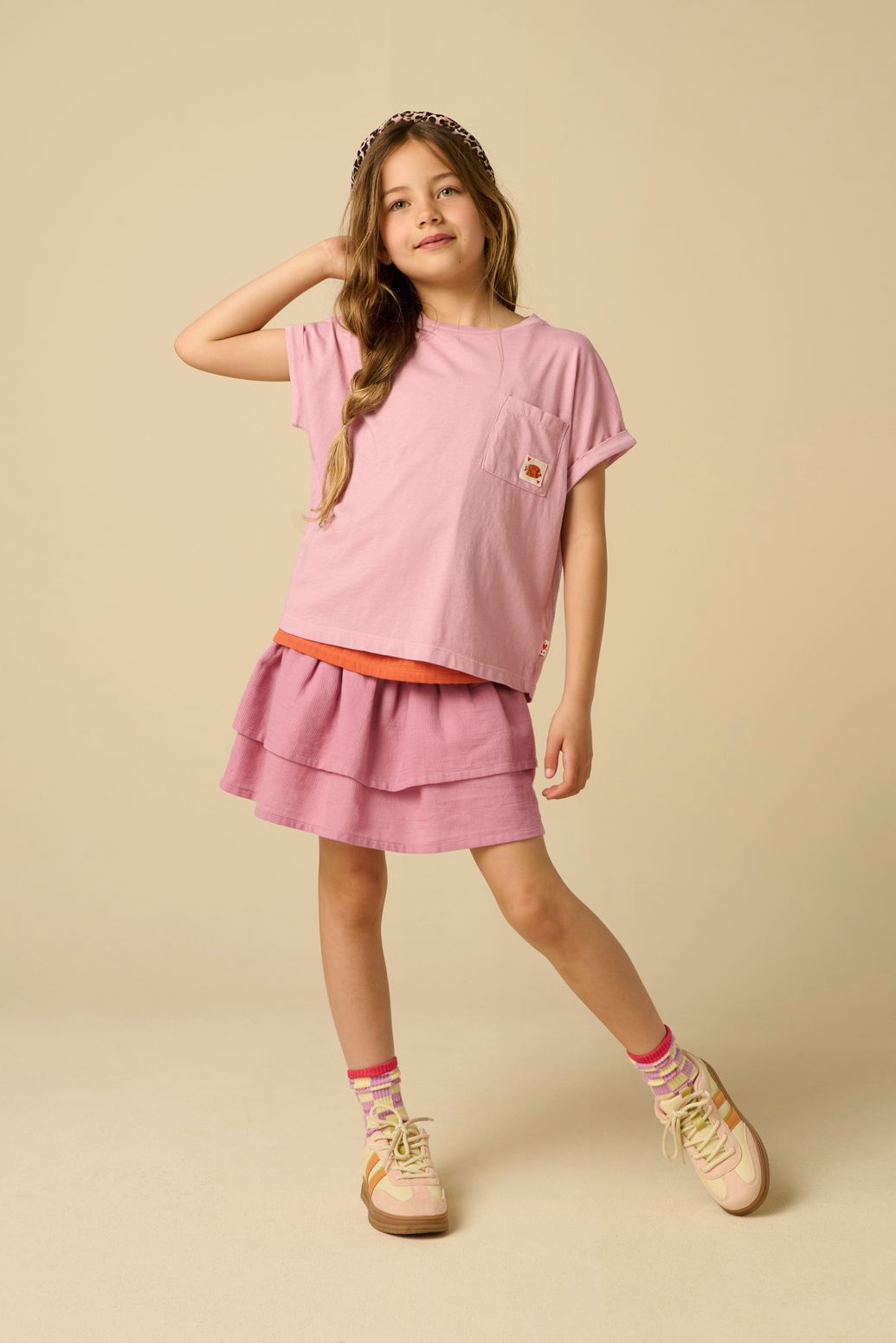 Boxy T-Shirt - lila