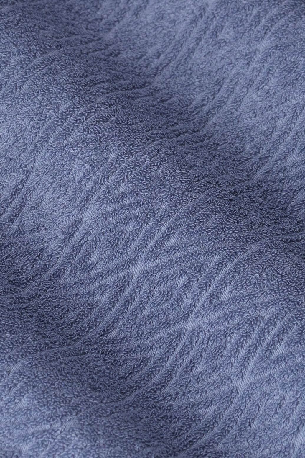 Short en tissu éponge - bleu foncé