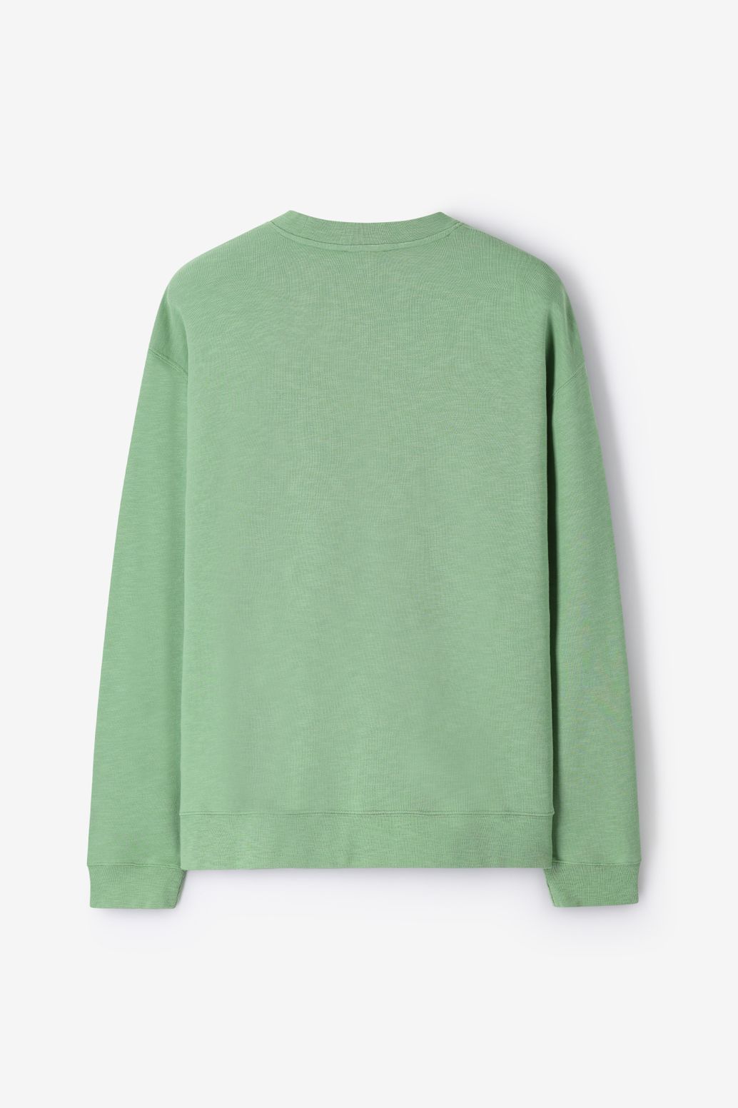 Groene sweater met artwork