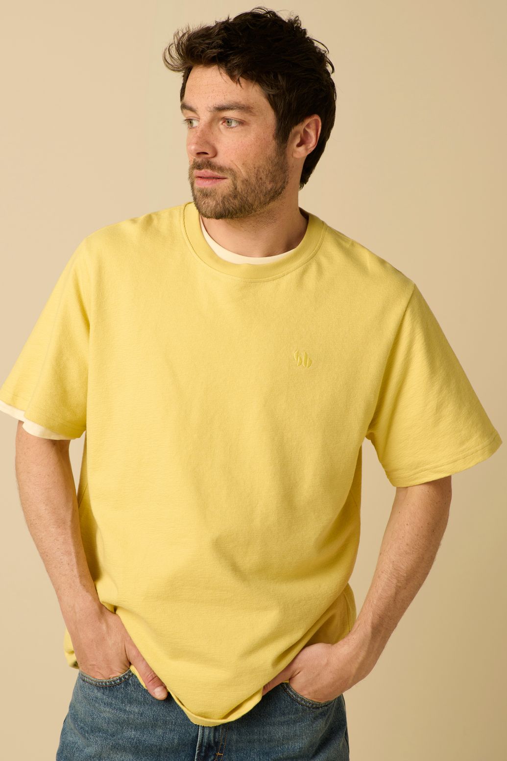 T-shirt - jaune