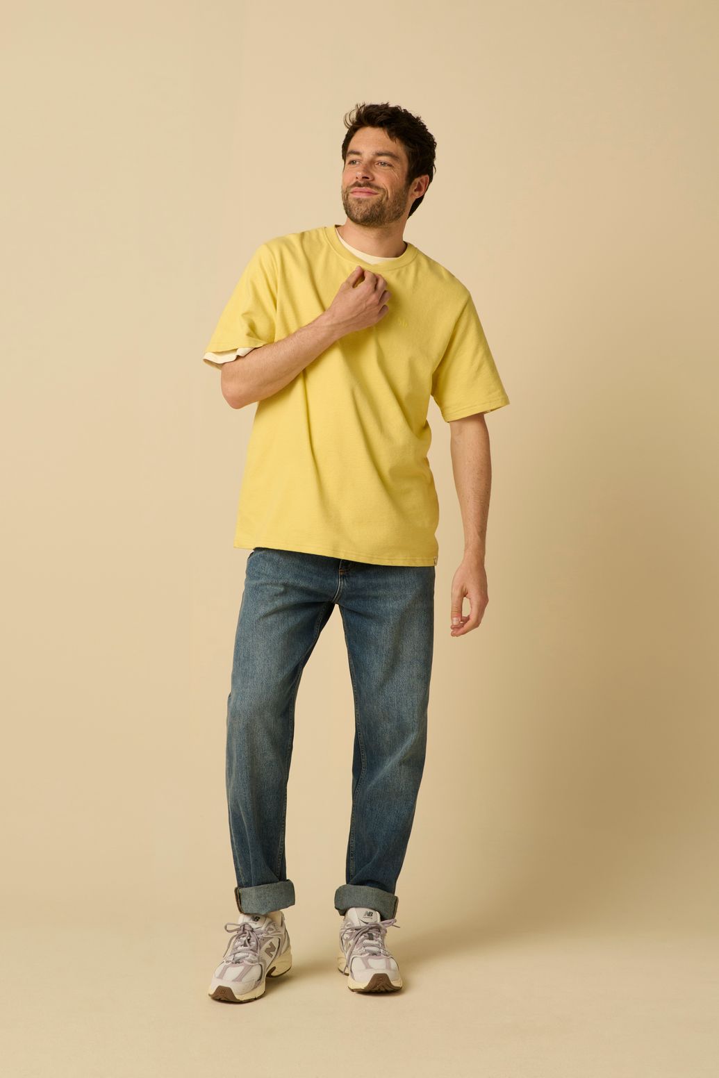 T-shirt - jaune