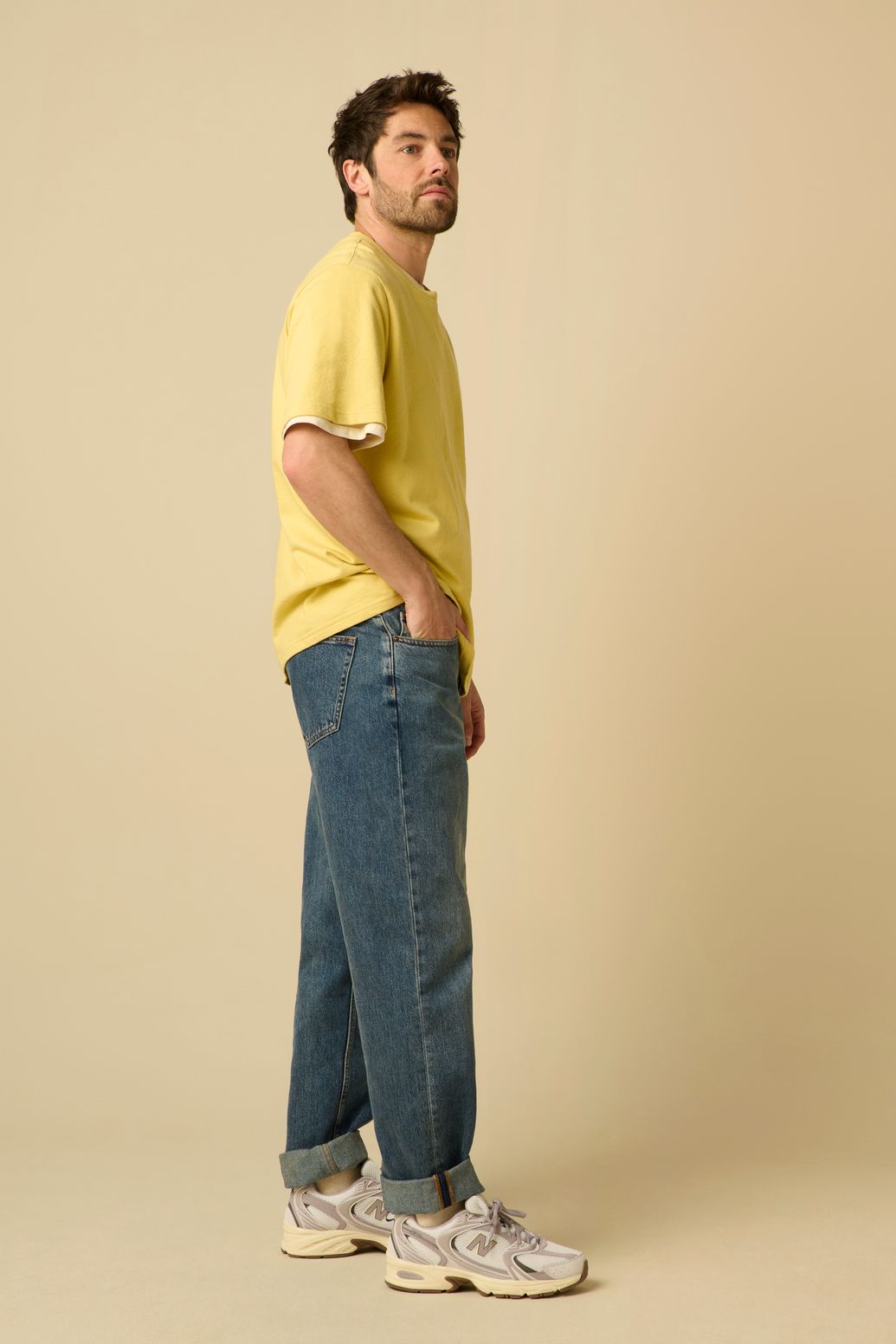 T-shirt - jaune