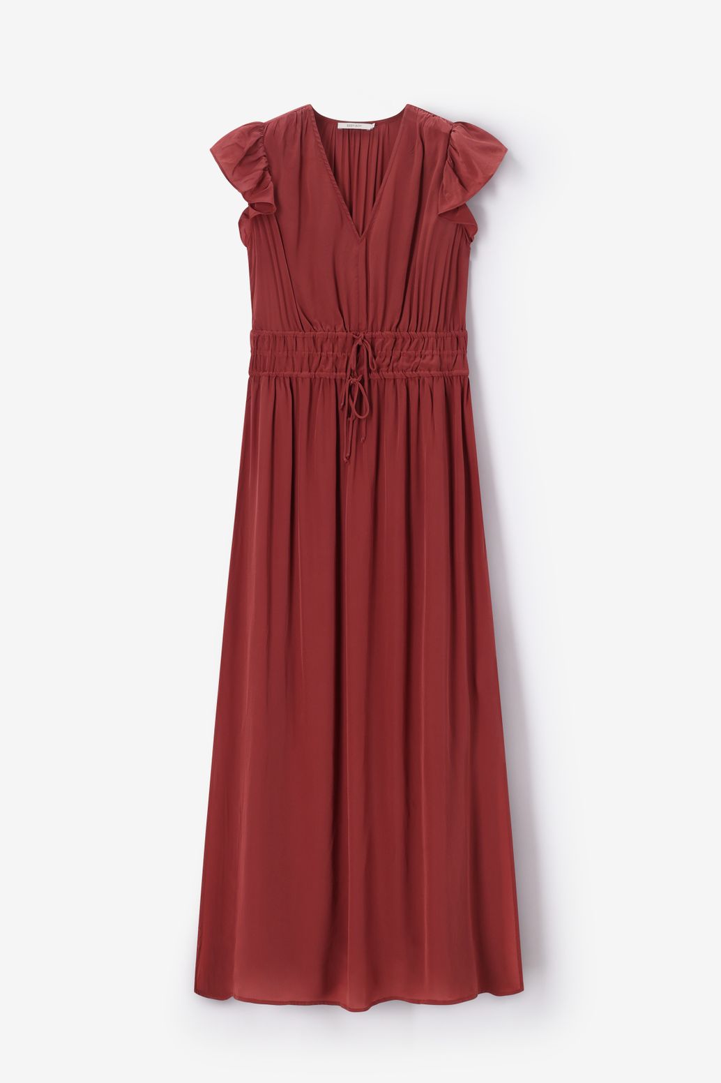 Maxi-Kleid - dunkelrot