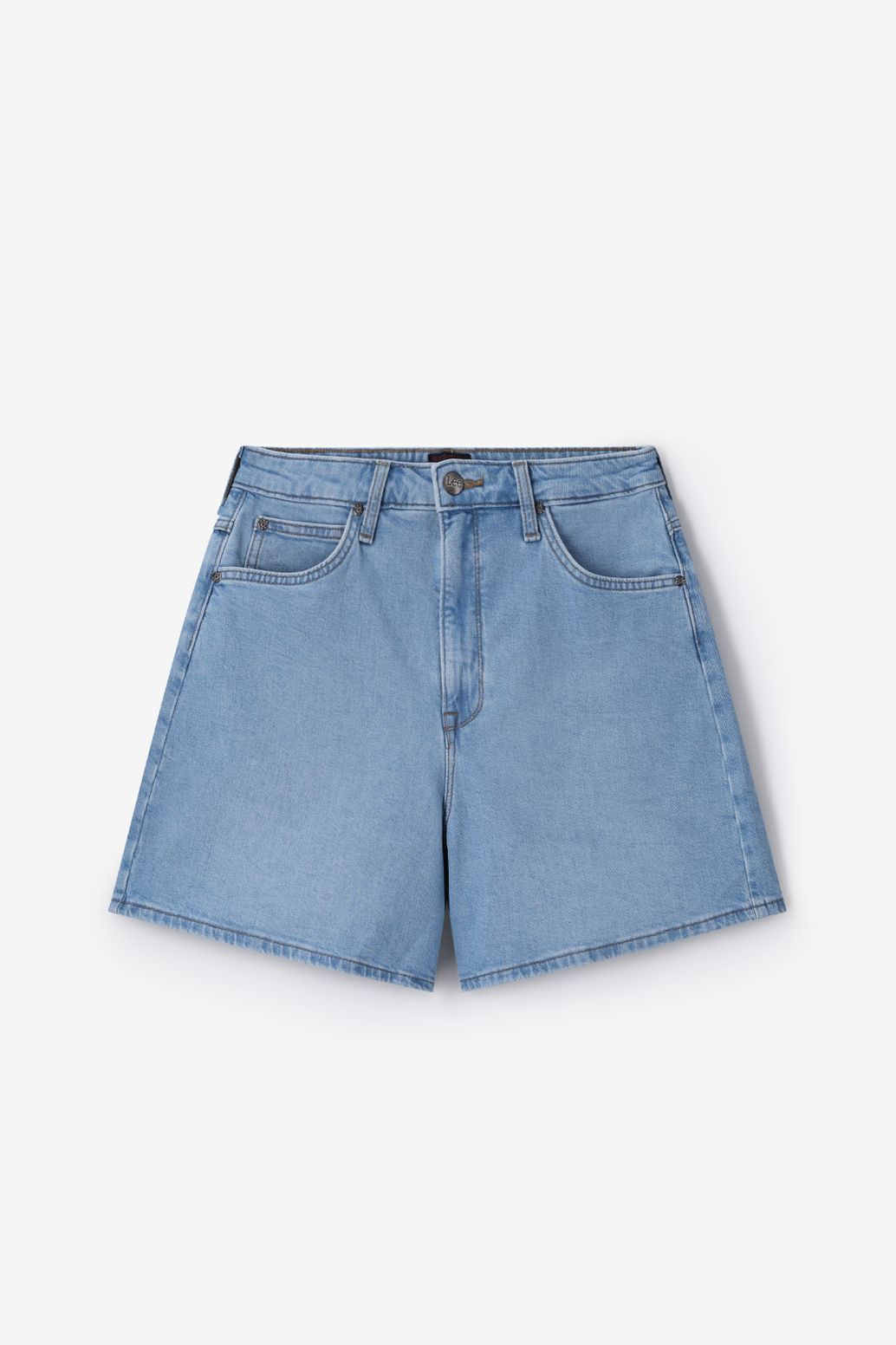 LEE Short en jean - bleu clair