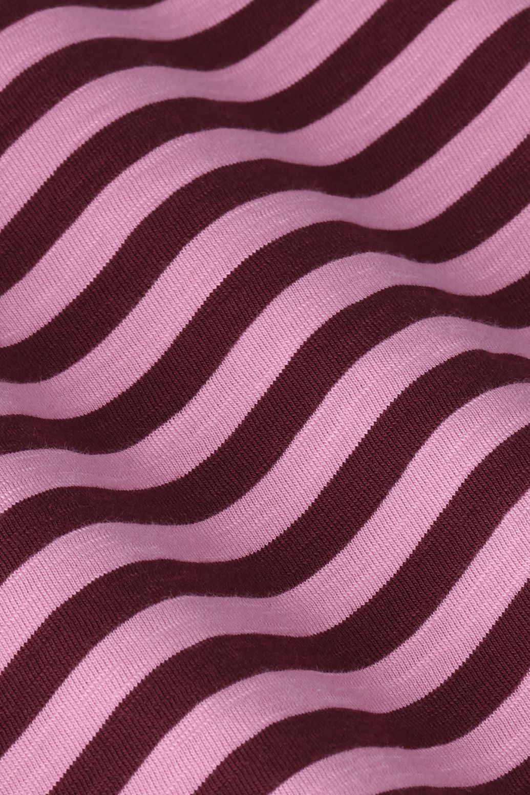 Gestreiftes T-Shirt - lila