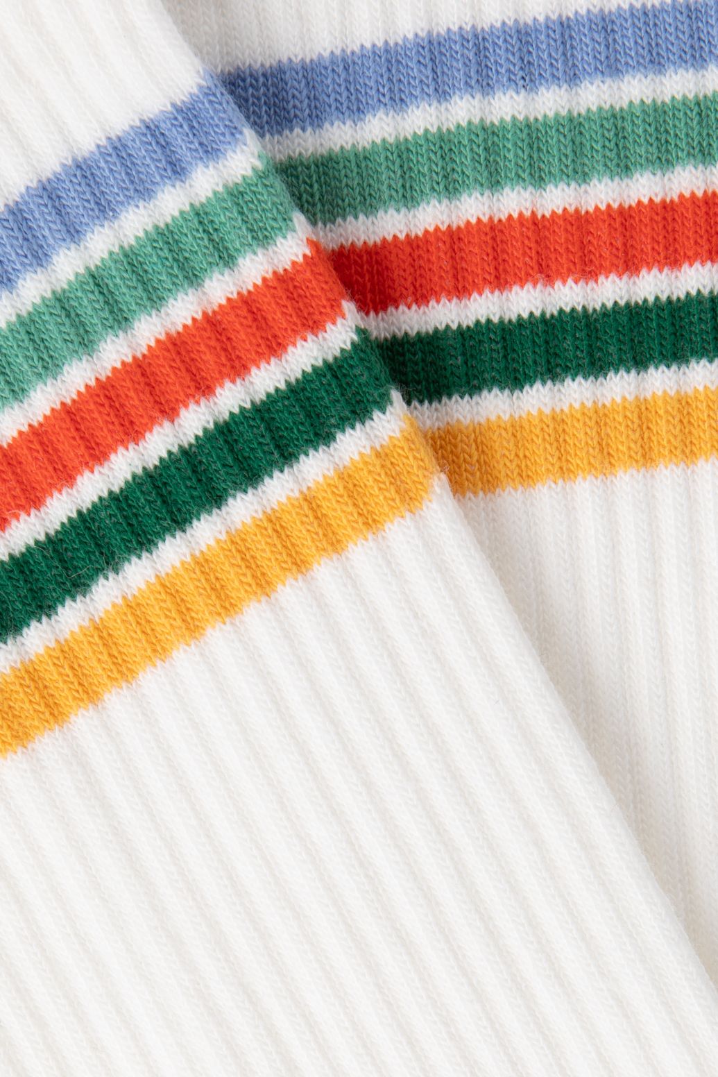 Multicolour gestreepte sokken