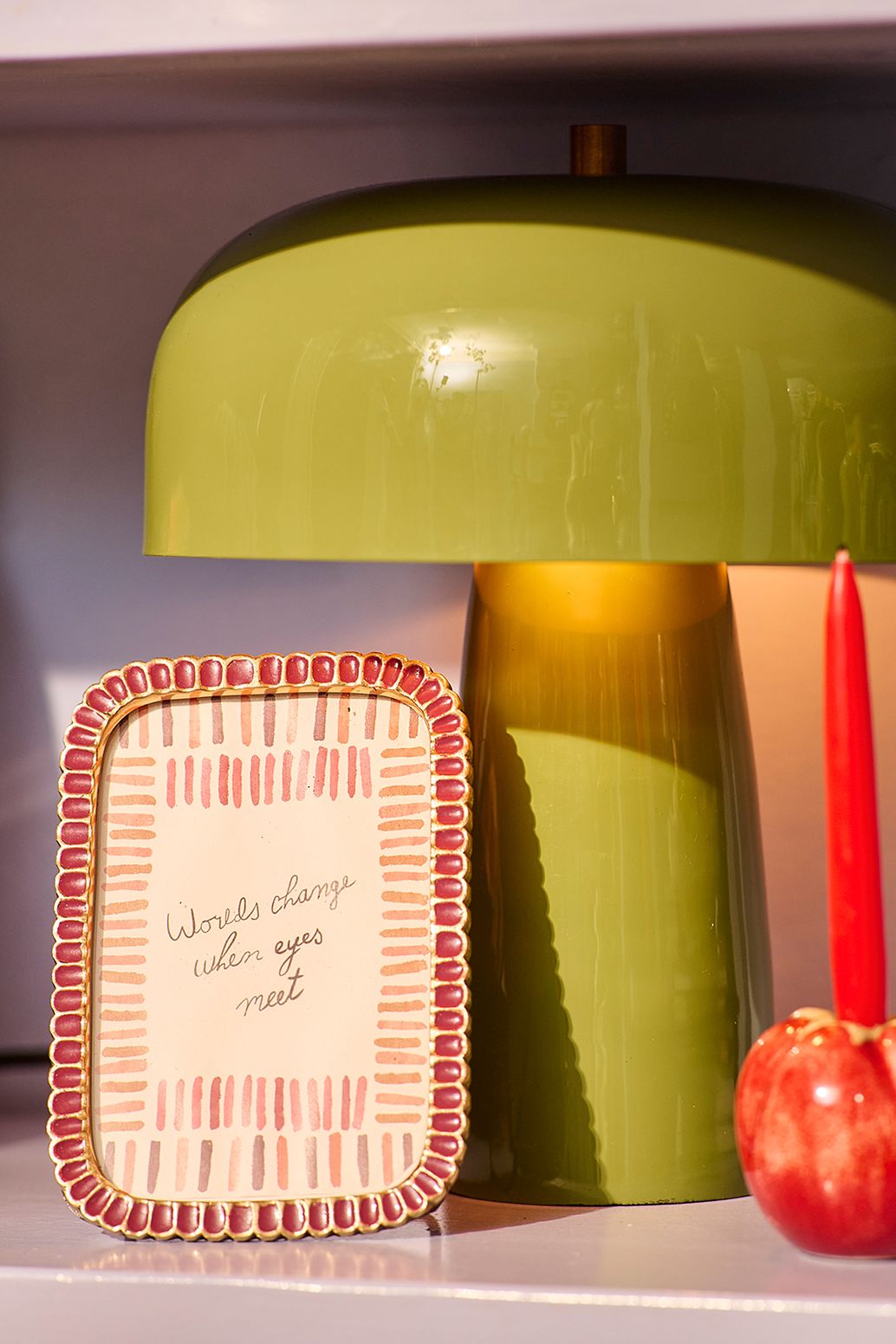 Groene Cupola tafellamp