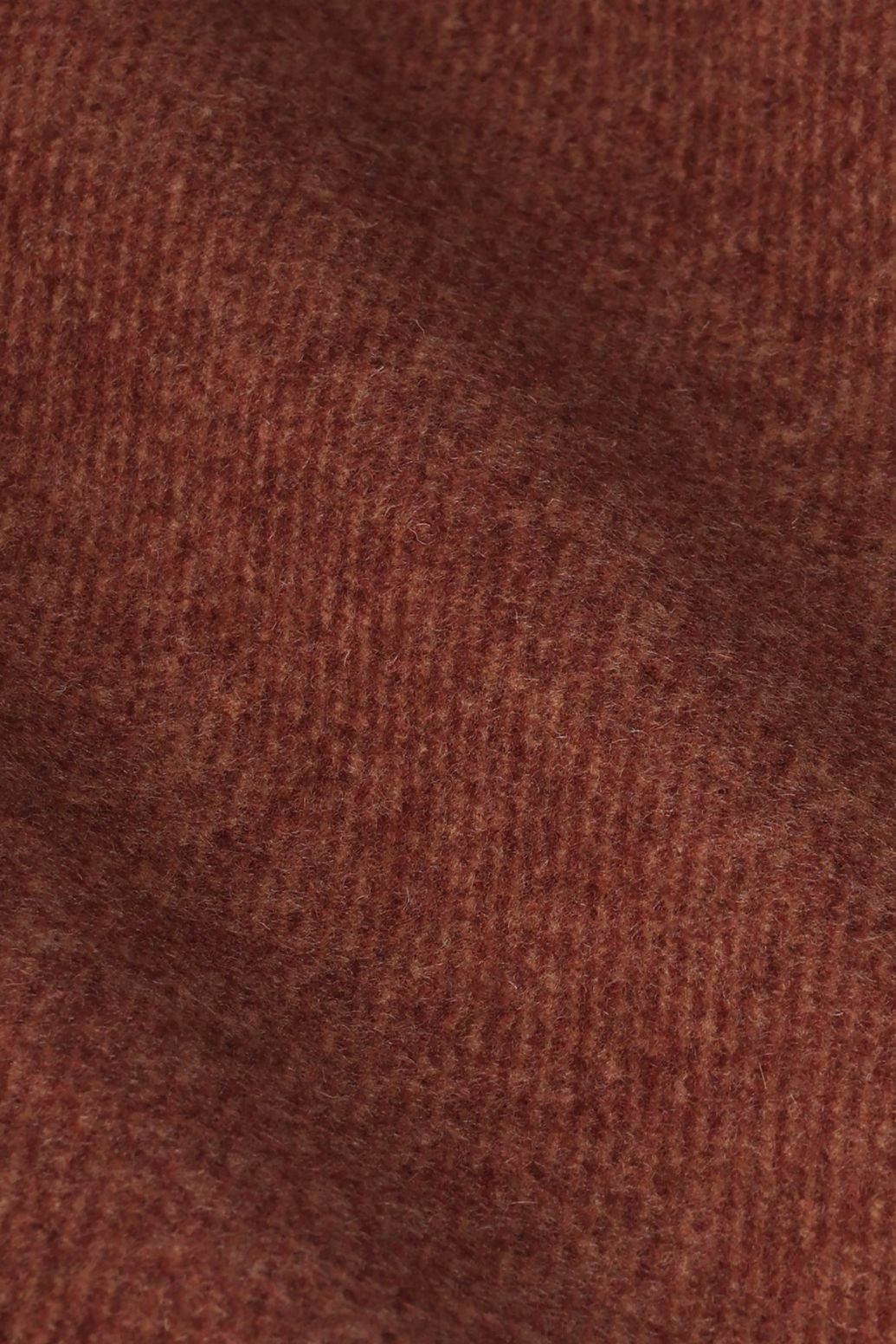 Manteau long en laine - marron