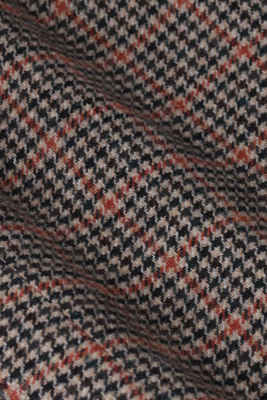 Karierter Wollblazer - dunkelbraun
